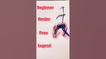 how to draw a scythe #art #howtodraw #viral #scythe #drawing