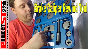 Brake Caliper Piston Rewind Wind Back Tool Kit For Vauxhall Ford BMW Audi VW