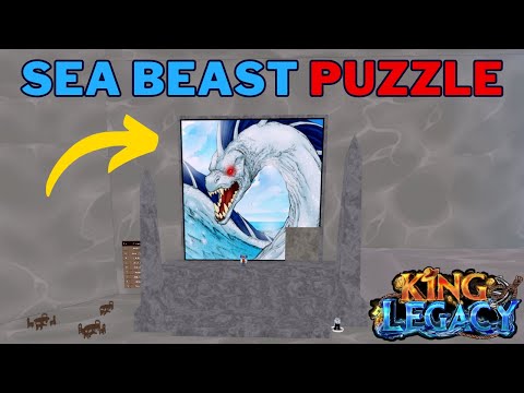 How To Solve Sea Beast Puzzle in King Legacy 