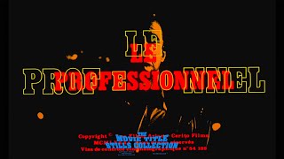 Le professionnel \/ The Professional (1981) title sequence