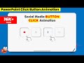 87.PowerPoint Animated Templates – Social Media Click Button Animation