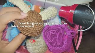 🦋 Preparing Crochet Orders | Cozy Crochet Studio Vlog