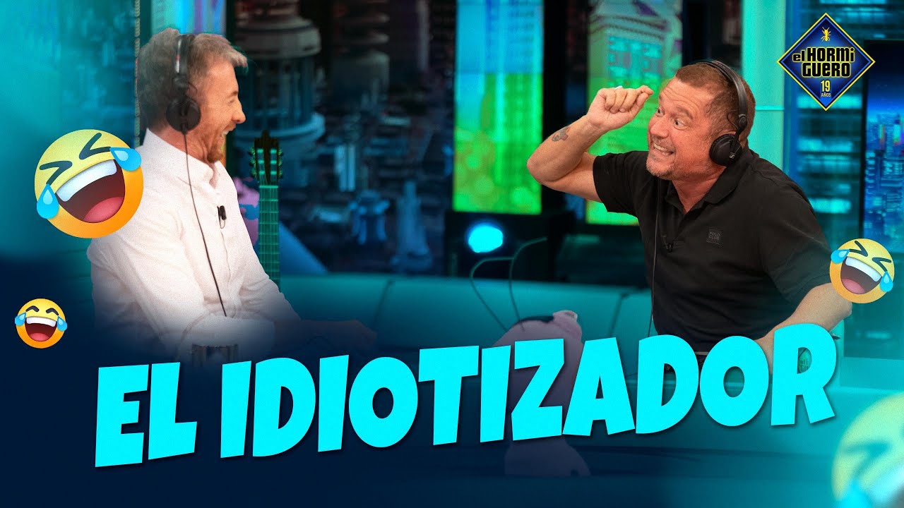 Pablo Motos, Susi Caramelo y El Monaguillo prueban el idiotizador - El Hormiguero