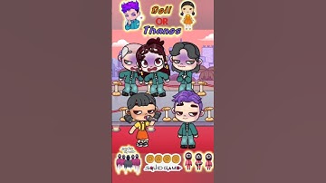 Thanos OR Doll❓ 😱 Squid game #squidgame #squidgame2 #squid  #avatarworld #sprunki #sprunkiincredibox