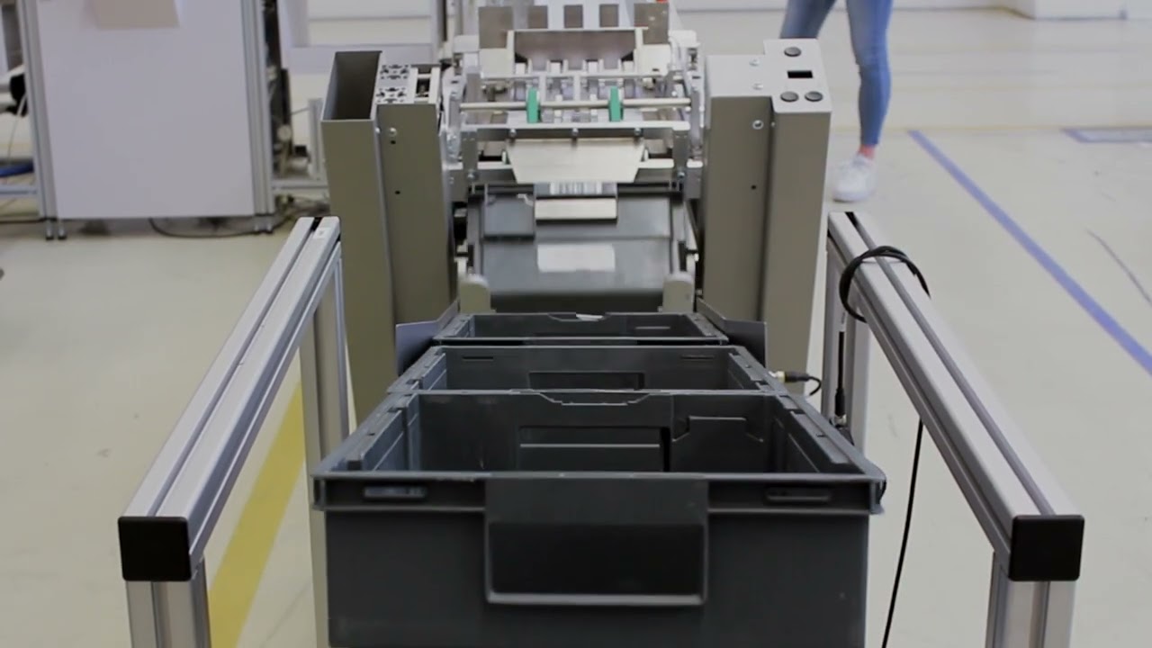 Postal tray system BOXIT, two tiers | BOWE SYSTEC