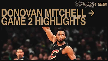 Donovan Mitchell | Cavs vs Celtics, Game 2 Highlights | 5.9.2024