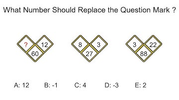 Number Pattern | Can you find what number the question mark is? | Math Logic Puzzles