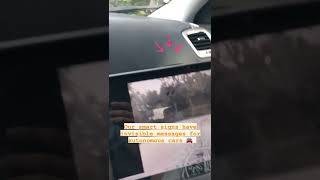Smart Signs with Invisible Messages - Day Time Test
