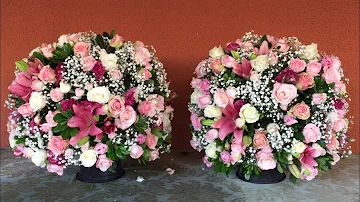 Como fazer um arranjo de flores naturais?