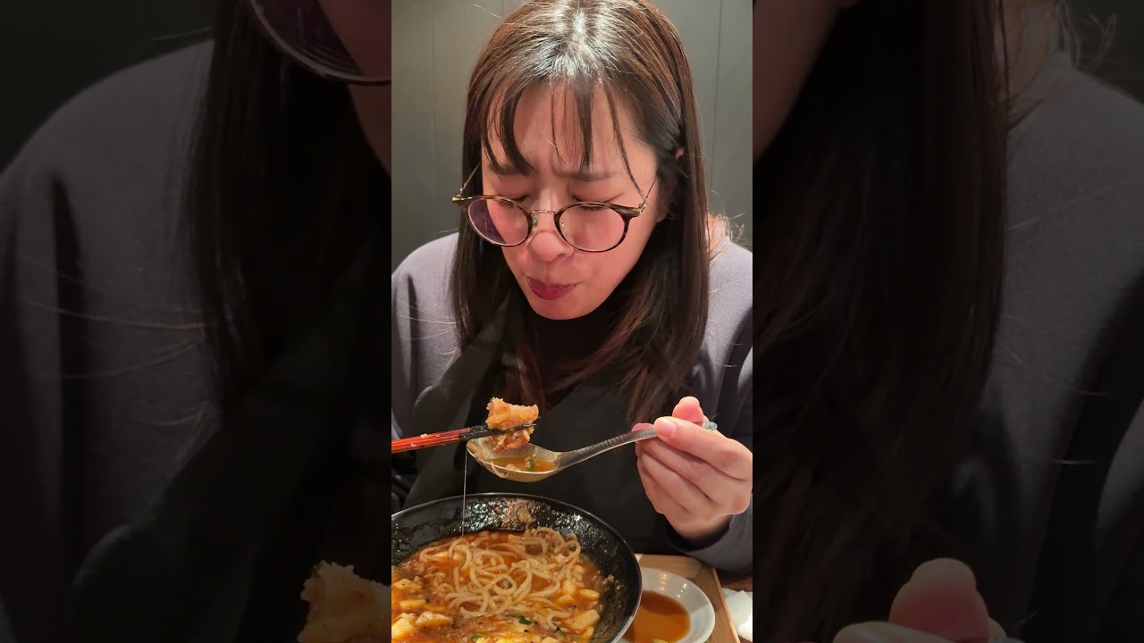 【麻婆麺をたべるっ‼️】