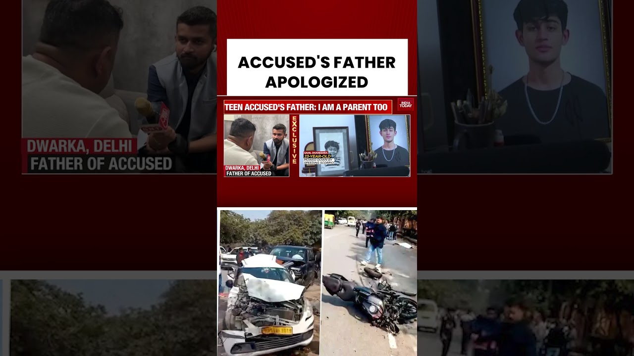 Delhi SUV Accident: Accused's Father Apologized To Victim's Mother | Delhi Biker Dies