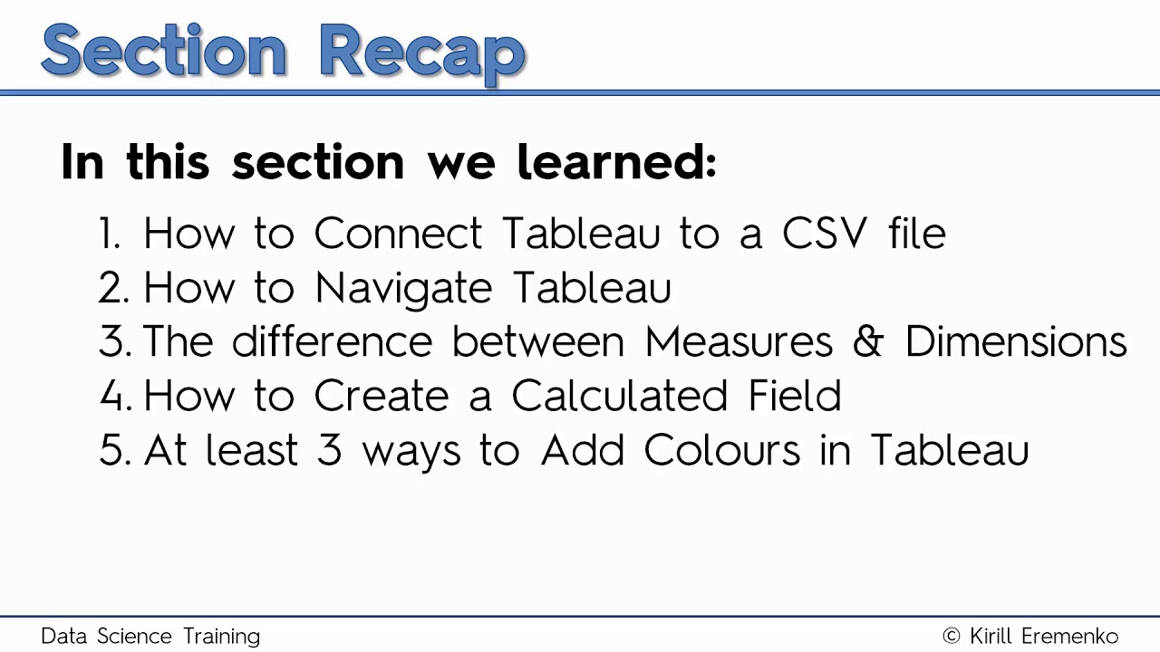 017 Section Recap - YouTube