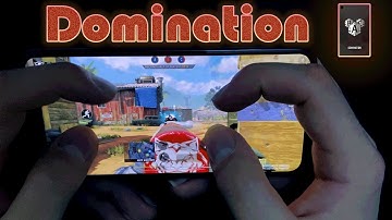 Call of duty mobile _ 4 fingers _ Multiplayer _ Domination _ Full handcam gameplay