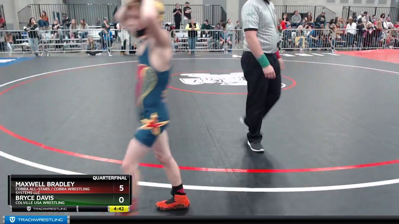 12U 67 Maxwell Bradley COBRA ALLSTARS Cobra Wrestling Systems LLC Vs