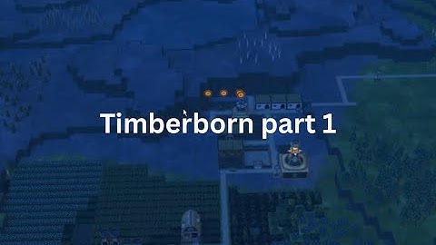 Timberborn part 1 beginning