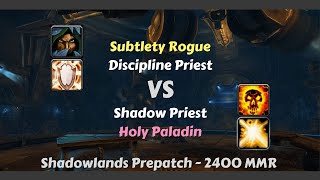 Subtlety Rogue Shadowlands Prepatch - Unexpected Sap to win the game