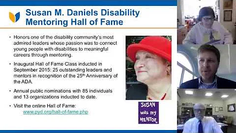 Susan M. Daniels Disability Hall of Fame: Inductio...