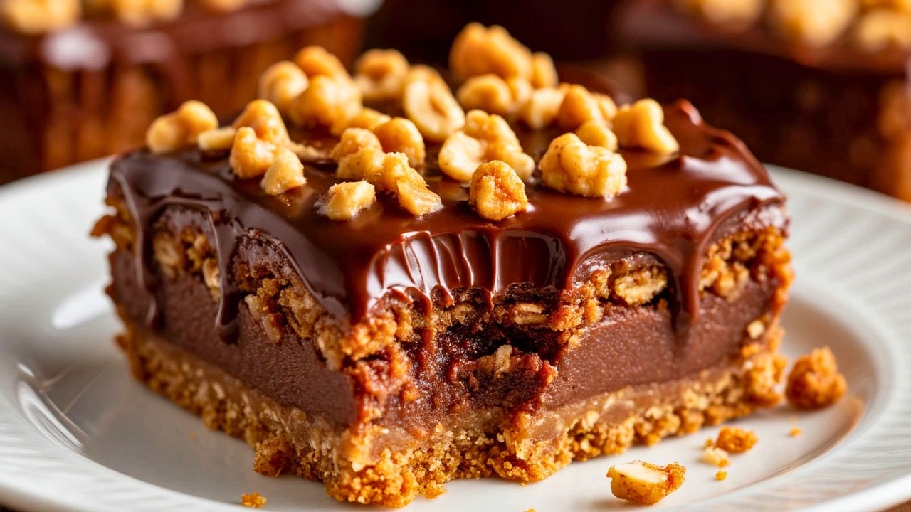 Haferflocken, Kakao und Banane! Gesundes Dessert ohne Mehl und Zucker!