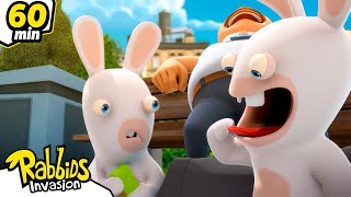 Time to feed the Rabbids! | RABBIDS INVASION | 1H New compilation | Cartoon for kids