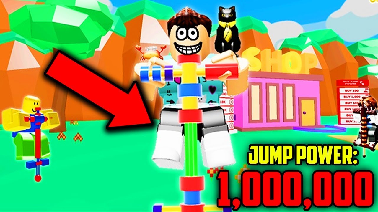 Roblox Pogo Simulator Youtube - roblox character jump power