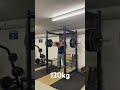 120kg x3 Front Squat #tracknfield #sports #fitness #coaching