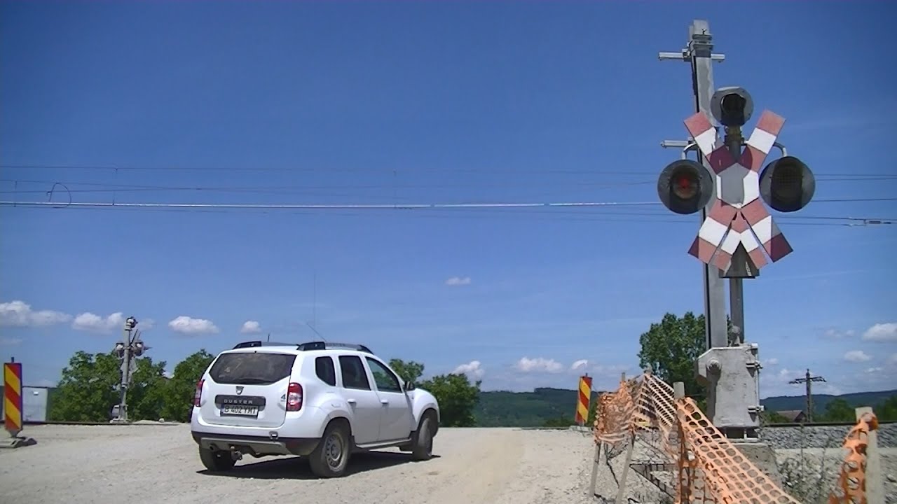 Spoorwegovergang Ilia (RO) // Railroad crossing // Trecere la nivel