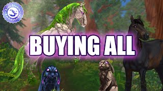 Buying BOTH of the NEW Horses (& THEIR PETS!) // Star Stable Online // SSO