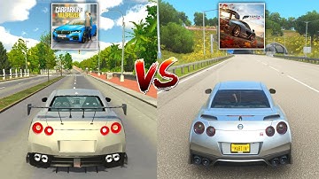 Car Parking Multiplayer Nissan GTR vs Forza Horizon 4 Nissan GTR Comparison
