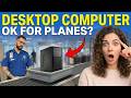 Can You Take a Desktop Computer On a Plane? 2026 Rules, Fees & Packing Tips