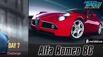 Need For Speed No Limits: Alfa Romeo 8C | Proving Grounds (Day 7 - Challenge)