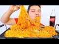 EXTREMELY CHEESY SUPER SPICY FIRE RAMEN NOODLES • Mukbang & Recipe