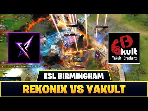 [ID] EPIC COMEBACK! COMBO WOMBO! REKONIX VS YAKULT BROTHERS ▌ESL ONE BIRMINGHAM DOTA 2 HIGHLIGHTS