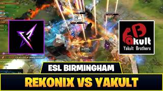 [ID] EPIC COMEBACK! COMBO WOMBO! REKONIX VS YAKULT BROTHERS ▌ESL ONE BIRMINGHAM DOTA 2 HIGHLIGHTS