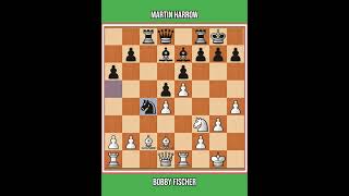 Bobby Fischer vs Martin Harrow, This Attack Was Pure Art screenshot 1