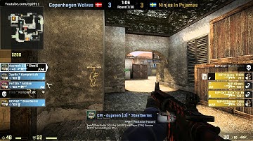 CS:GO CPH Wolves V NiP BO3 RaidCall EMS One Fall 2013 Cup #1