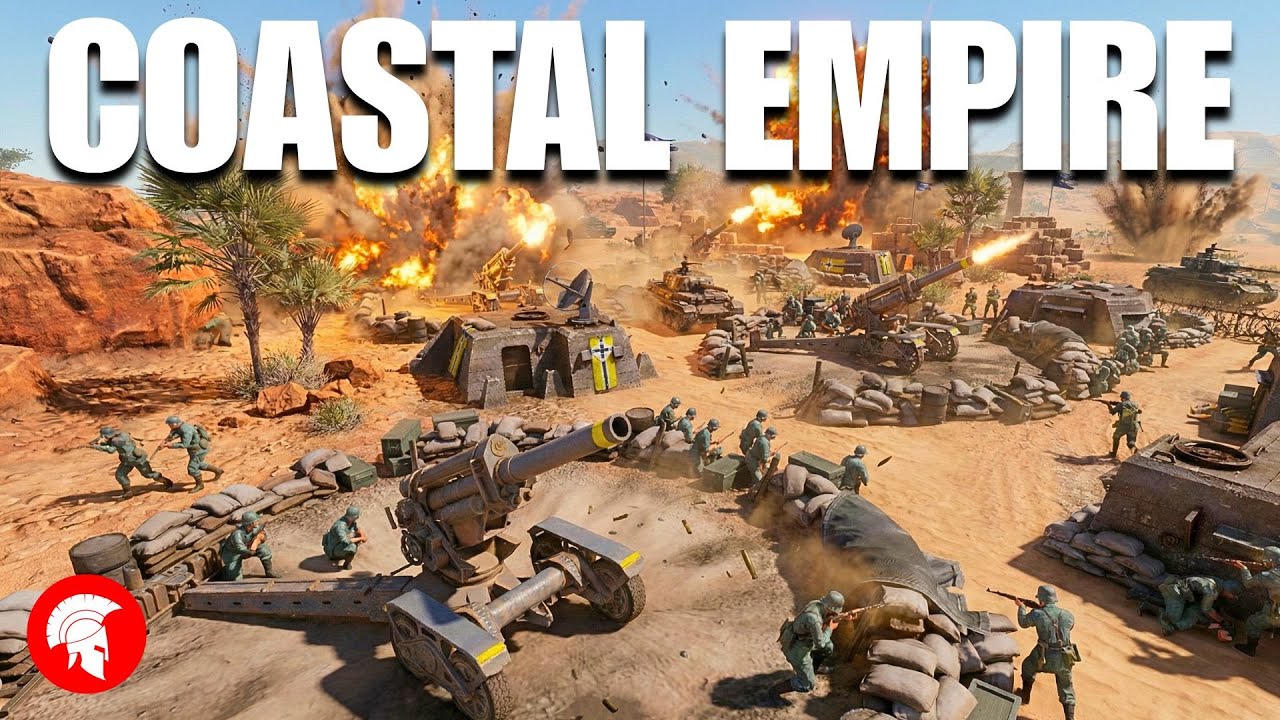 2 x Coastal Players Having Fun :) - 4vs4 - Wehrmacht - Company of Heroes 3