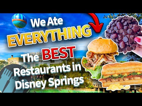 Vídeo: Os 10 melhores restaurantes em Disney Springs