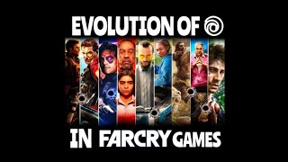 Evolution of Ubisoft logo in Far Cry games (Continuosly)