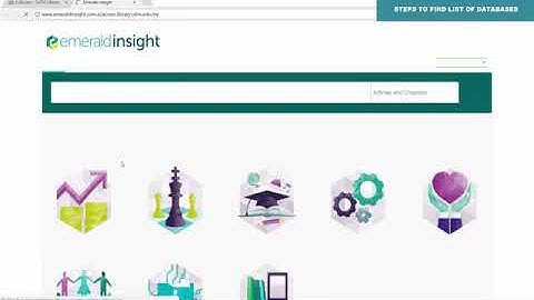 How To Access Online database - UiTM Library Guide