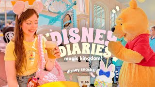 DISNEY DIARIES ✿ Day one in Magic Kingdom & Character Dining at Crystal Palace, Walt Disney World