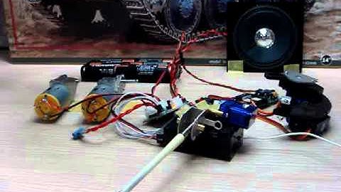 RC Conversion Kit for 1/16 panda pzkpfw 38(t)_Sound Demo