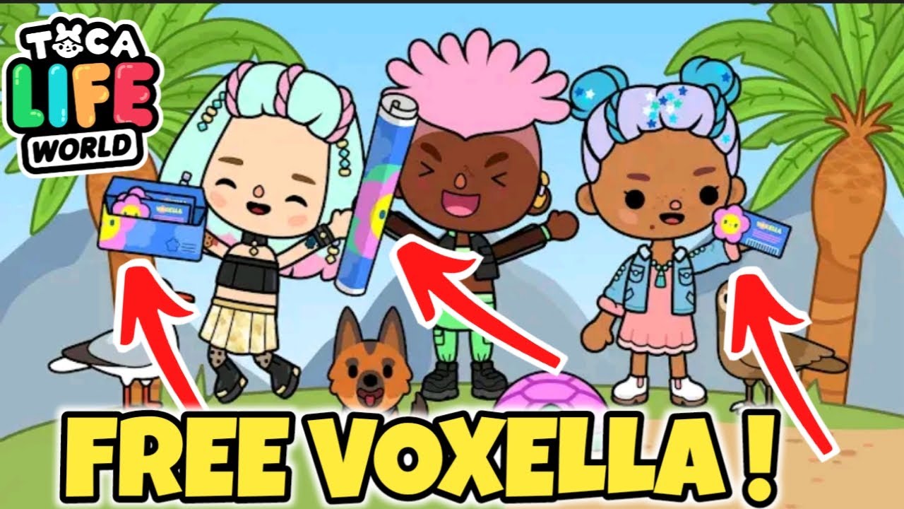 Voxella Festival Free Gift Voxella Toca Boca Toca Life World New Voxella Festival Free Gift Voxella Toca Boca Toca Life World New
