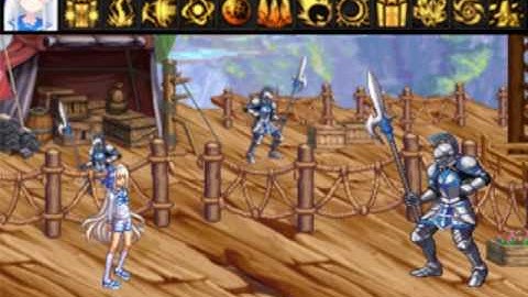 (C++) 자작 아케이드 던파 스테이지 1 일부