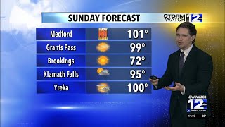 Saturday, July 13 Evening Weather