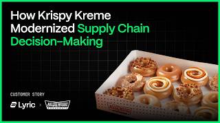 How Lyric is enabling faster and better decision-making for Krispy Kreme