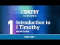 I Timothy Bible Study | Mike Mazzalongo | BibleTalk.tv