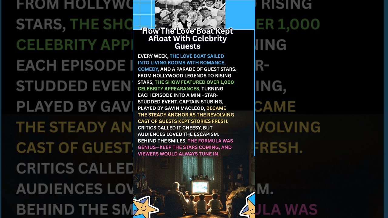 How The Love Boat Kept Afloat With Celebrity Guests 