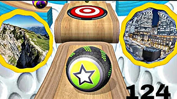 Going Balls - SpeedRun Gameplay Level 124 to 10