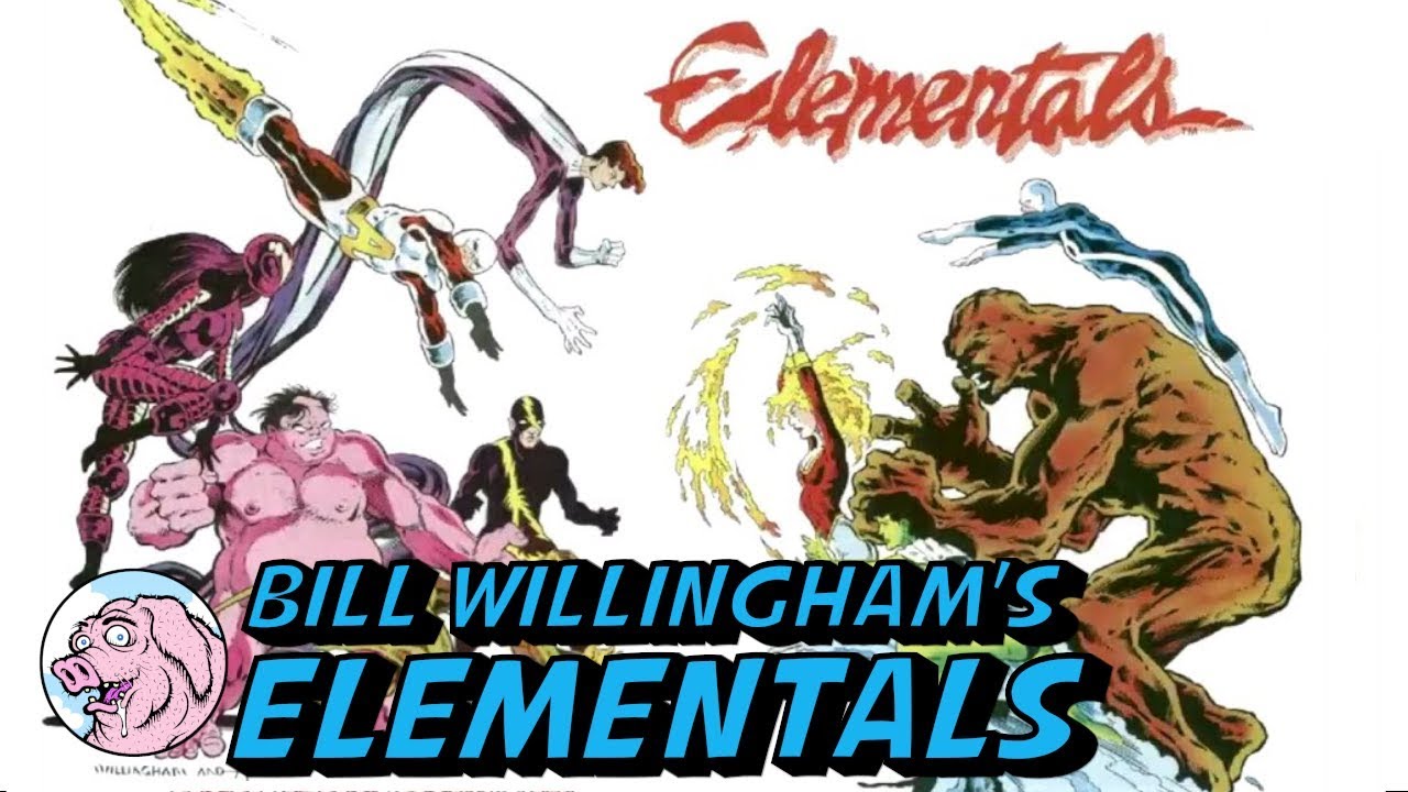 Bill Willingham's Elementals the out of print indy comics classic of