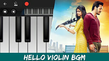 Hello (taqdeer) Violin BGM || Perfect Piano